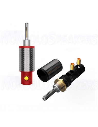Viborg VB404AG - Pure Silver Banana Connector (PAIR)