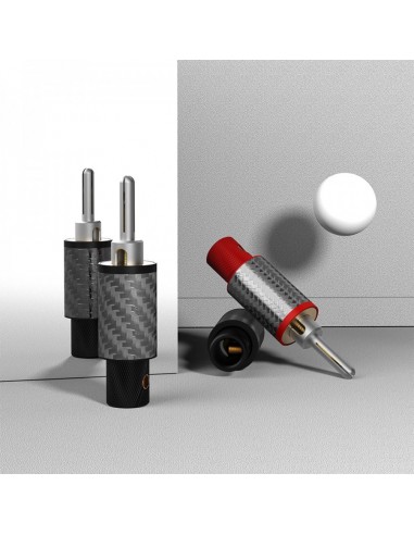 Viborg VB404AG - Pure Silver Banana Connector (PAIR)
