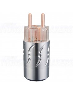 Viborg VE512 - Schuko connector 16A / 250V Aluminum Pure copper 2