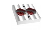 Viborg VM01G - USA copper wall socket + aluminum plate
