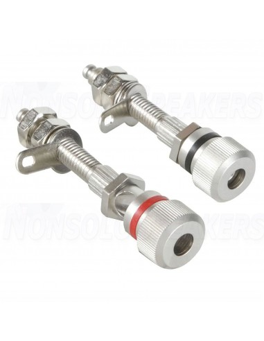 Dayton Audio BPA-38SN HD Binding Post Pair Satin Nickel
