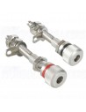 Dayton Audio BPA-38SN HD Binding Post Pair Satin Nickel