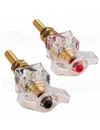 Dayton Audio BPWK-G Winged Knob Insulated Gold