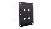 Dayton Audio DBPP-BK Double Binding Post Back Plate Black