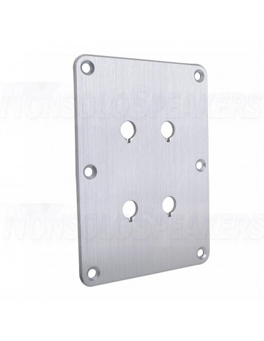 Dayton Audio DBPP-SI Double Binding Post Silver Plate Black