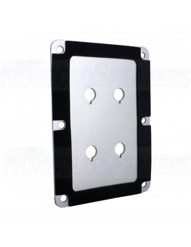 Dayton Audio DBPP-SI Double Binding Post Silver Plate Black