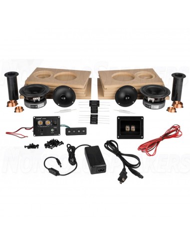 C-Sharp Powered 2-Way Speaker Kit