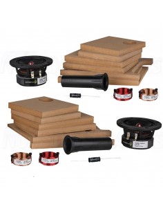 Copperhead DIY speaker kit pair 2