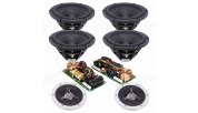 SB Acoustics RINJANI-Be White High-Gloss Complete Speaker Kit