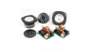 SB Acoustics MICRO White High-Gloss Complete Speaker Kit