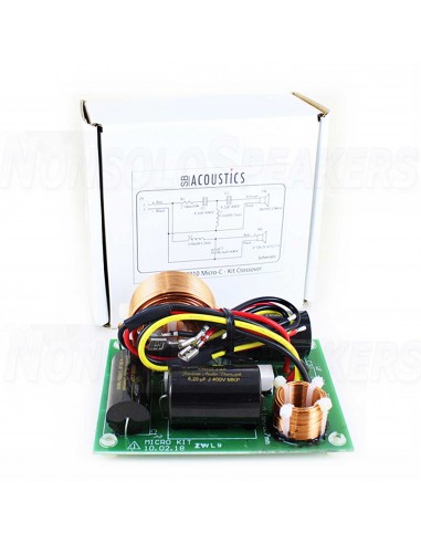 SB Acoustics MICRO White High-Gloss Complete Speaker Kit