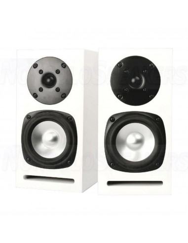 SB Acoustics MICRO White High-Gloss Complete Speaker Kit