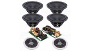 SB Acoustics RINJANI Black High-Gloss Complete Speaker Kit