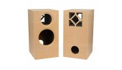 Orian 3-way High Output Bookshelf Speaker Kit Pair
