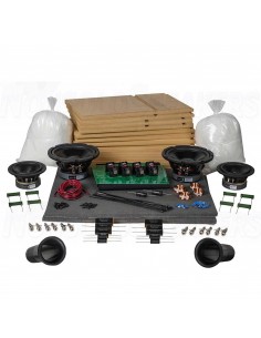 Orian 3-way High Output Bookshelf Speaker Kit Pair 2