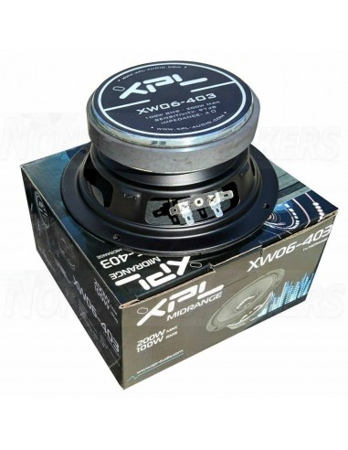 XPL XW06-403 Woofer 16cm 4ohm High Sensitivity x4
