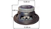 XPL XW08-403 Woofer 20cm 4ohm High Sensitivity X16