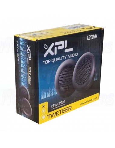 XPL XTW2502 Tweeter Neodymium 25mm 4ohm Pair