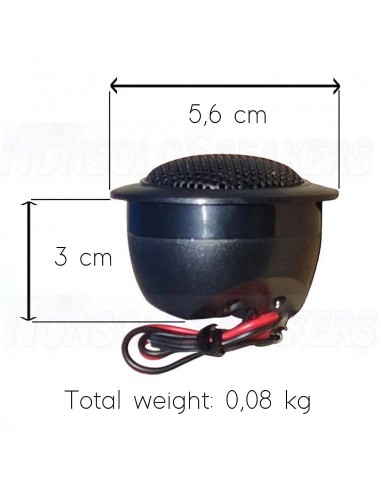 XPL XTW2502 Tweeter Neodymium 25mm 4ohm Pair