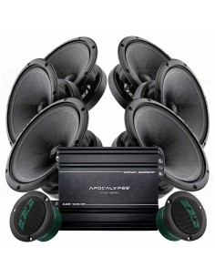 Deaf Bonce Sylvester 6+ kit 6,5 kit speakers + amplifier