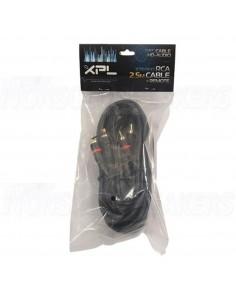 CV002 - RCA-RCA XPL cable 2.5m with remote XPL 2