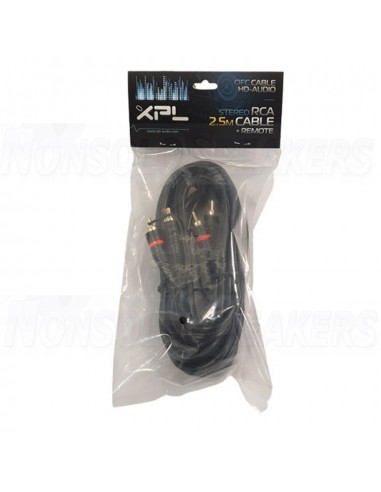 CV002 - RCA-RCA XPL cable 2.5m with remote XPL