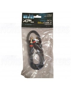 CV004 - RCA-RCA XPL cable 0.5m with remote 2