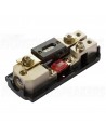 FHN02B - XPL Fuse Holder Nickel Plated 2 AFS and 1 ANL - Blister