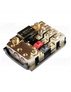 FHN04B - XPL Fuse Holder Nickel Plated 2 AFS and 2 ANL - Blister