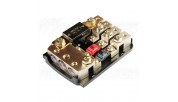 FHN04B - XPL Fuse Holder Nickel Plated 2 AFS and 2 ANL - Blister
