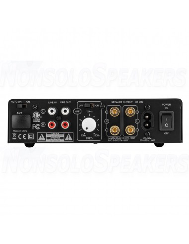 Dayton Audio DTA-100ST 100W Amplifier with Bluetooth 5.0