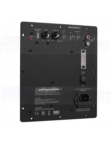 Dayton Audio SPA300-D 300 Watt Class-D Subwoofer Plate Amplifier