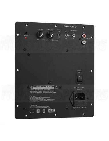 Dayton Audio SPA100-D 100 Watt Class-D Subwoofer Plate Amplifier