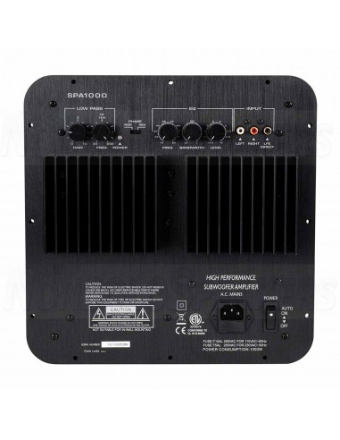 Dayton Audio SPA1000 Subwoofer Plate Amplifier