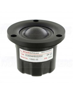 Scan-Speak Illuminator D3004/602200 1'' Dome Tweeter