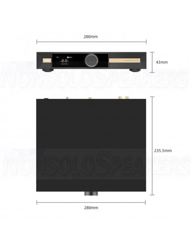 SMSL VMV D2R Flagship Audio DAC with Built-in headphone amplifier