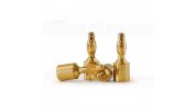 Dynavox High-end Loudspeakercable with spades/banana plugs 2x1,5m