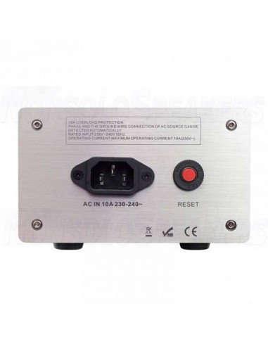 Dynavox X4100S Silver Double Power Strip for Hifi