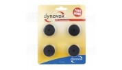 Dynavox Aluminum Feet Black 4 pcs. - 207272