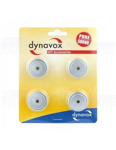 Dynavox Aluminum Feet Silver 4 pcs. - 207273