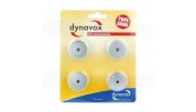 Dynavox Aluminum Feet Silver 4 pcs. - 207273