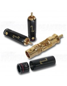 Dynavox High-End RCA Connector 2-Pair 2