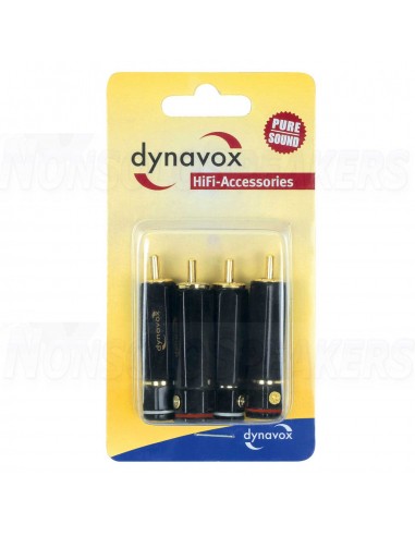 Dynavox High-End RCA Connector 2-Pair