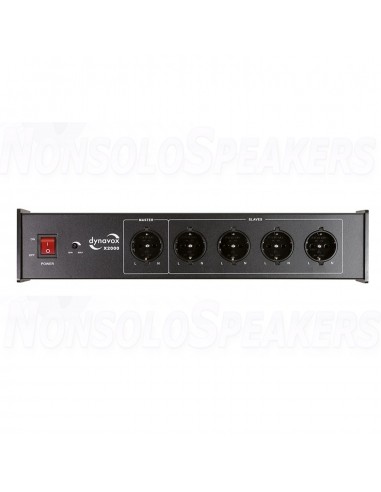 Dynavox X2000B Silver Power Strip for Hifi