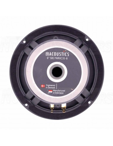SB Acoustics SB17NRXC35-4 6" Midrange Woofer