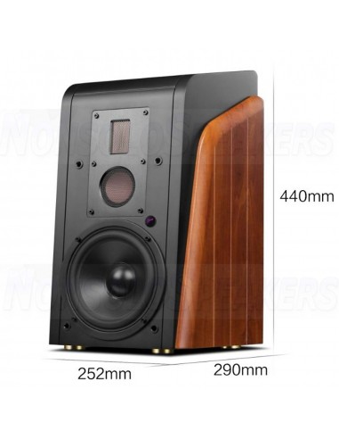 HiVi Swans M300MKII active bluetooth bookshelf speakers