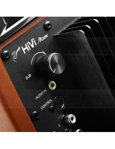 HiVi Swans M50WMKIII 2.1 Active Bluetooth Bookshelf Speakers