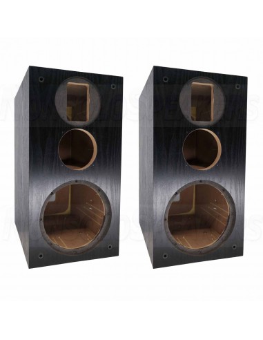 HiVi Swans DIY3.1-A black DIY speaker kit pair