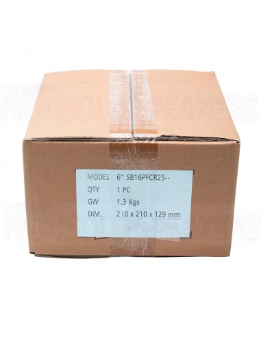 SB Acoustics SB16PFCR25-4 Paper Bass-midwoofer