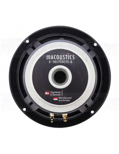 SB Acoustics SB17CAC35-8 6" Ceramic Woofer